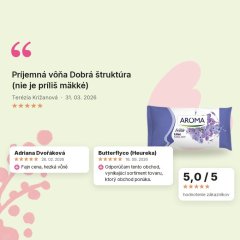 Mydlo na ruky Orgován Aroma 75g, hodnotenia zákazníkov