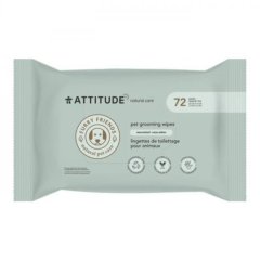 Čistící vlhčené ubrousky pro domácí mazlíčky 100% rozložitelné Attitude Čistící vlhčené ubrousky pro domácí mazlíčky 100% rozložitelné Attitude