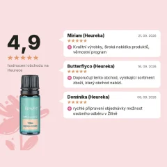 Esenciální olej Drmek Venoc 10 ml, hodnocení obchodu na Heurece