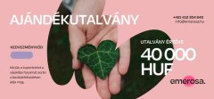 Ajándékutalvány Emerosa 40 000 HUF
