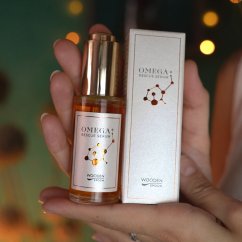 Nočné pleťové olejové sérum Omega+ Wooden Spoon 30ml