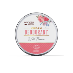 Naturalny kremowy dezodorant "Wild flowers" Wooden Spoon 60 ml