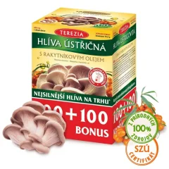 Hliva ustricovitá s rakytníkovým olejom TEREZIA 100 + 100 kapsúl Hliva ustricovitá s rakytníkovým olejom TEREZIA 100 + 100 kapsúl