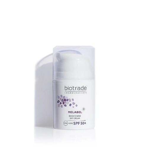 Zosvetľujúci denný krém na pleť s SPF 50+ Melabel Biotrade 50ml