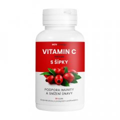 Vitamín C 1000 mg so šípkami MOVit Energy 90 tabliet