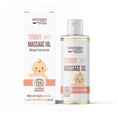 Olejek do masażu brzuszka dla dzieci BIO WoodenSpoon 50ml
