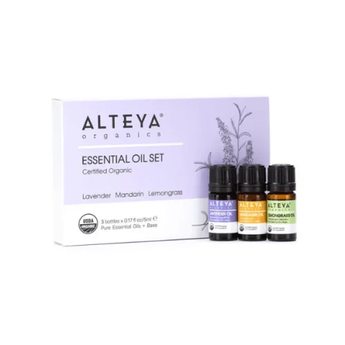 Zestaw prezentowy olejków esencjonalnych Bio Alteya 3x5 ml