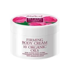 Firming body cream with 10 organic oils Rose of Bulgaria 300ml