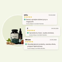 Spokój i równowaga - Nalewka Reishi 50ml i Ashwagandha 90pcs Hrotlife