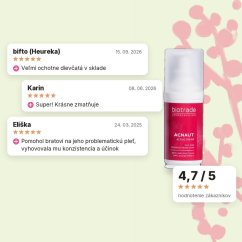 Aktívny krém pre mastnú a problematickú pleť Acnaut Biotrade 30ml, hodnotenia zákazníkov