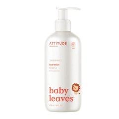 Baby leaves Dětské tělové mýdlo a šampon (2v1) s vůní Hruškové šťávy Attitude 473ml