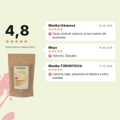 Vankúšik pre dušu sypaný čaj Emerosa 100g, hodnotenia zákazníkov Vankúšik pre dušu sypaný čaj Emerosa 100g, hodnotenia zákazníkov
