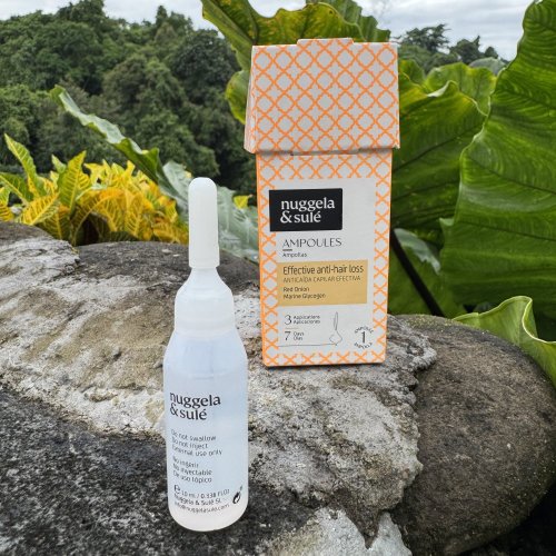 Účinné ampulky proti vypadávaniu vlasov - dvojmesačná kúra Nuggela & Sulé 8x10ml
