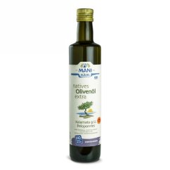 Bio extra panenský olivový olej Kalamata MANI 500ml