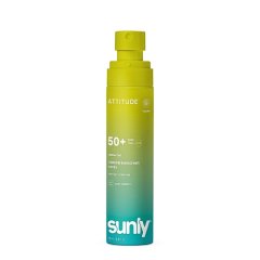 Minerálny opaľovací krém v spreji ATTITUDE Sunly SPF 50+ bez vône 75 ml