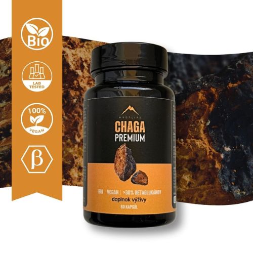 Chaga Hrotlife 60 kapsúl