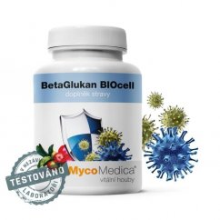 BetaGlukan v optimální koncentraci MycoMedica 90 rostlinných kapslí
