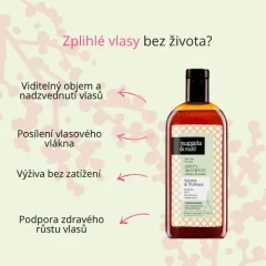Veganský zelený šampon pro objem vlasů Nuggela & Sulé 250ml