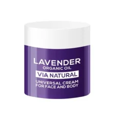 Univerzální krém na obličej a tělo s organickým levandulovým olejem Lavender 200ml Univerzální krém na obličej a tělo s organickým levandulovým olejem Lavender 200ml