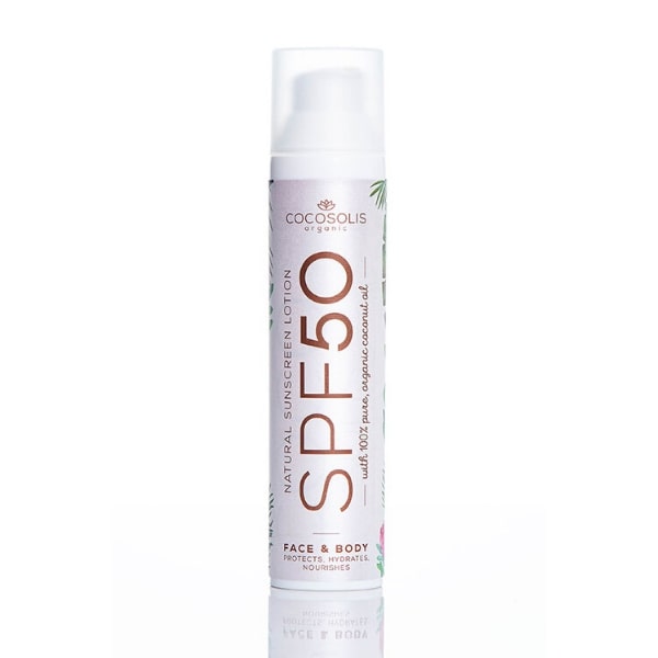 COCOSOLIS Natural Sunscreen Lotion ochranný krém na opaľovanie SPF 50 100 ml