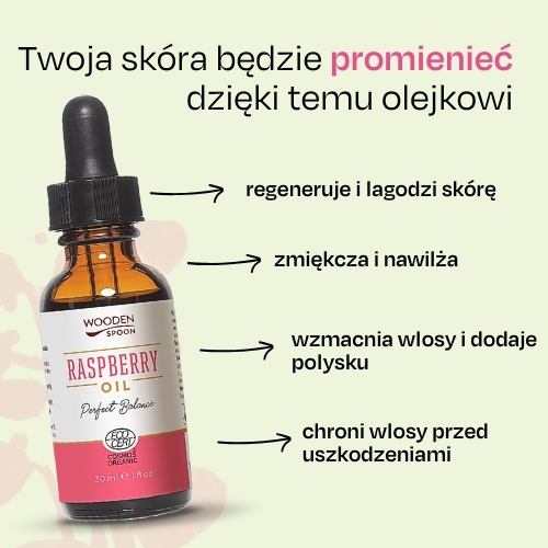Olej z malin Wooden Spoon 30ml