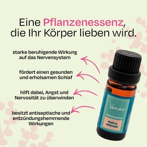 Ätherisches Zitronenmelissenöl Venoc 10 ml