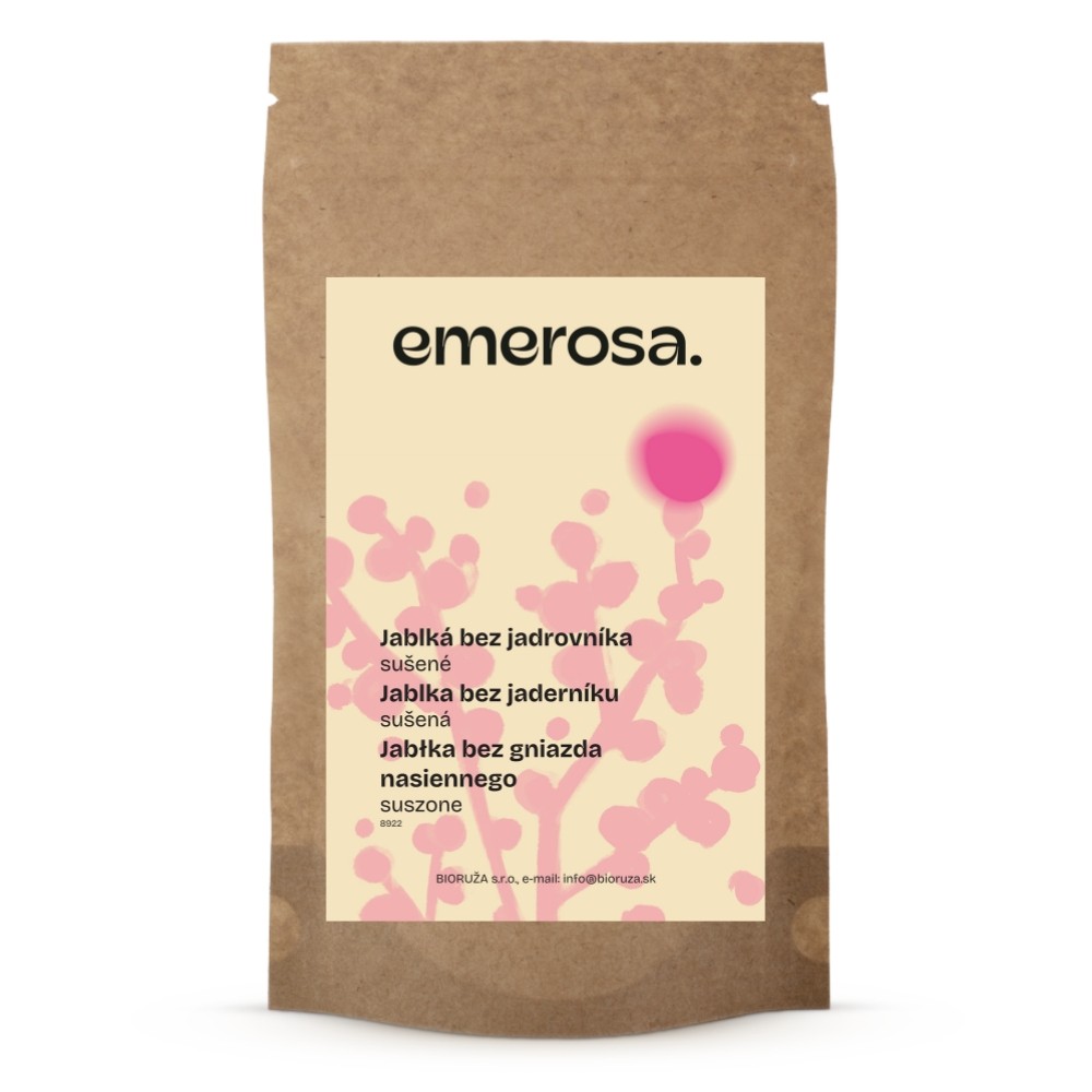 Jablká sušené bez jadrovníka Emerosa 500 g