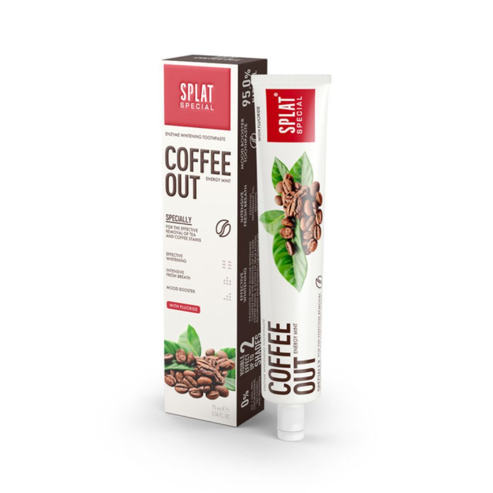 Zubná pasta COFFEE OUT mentolová special SPLAT 75ml