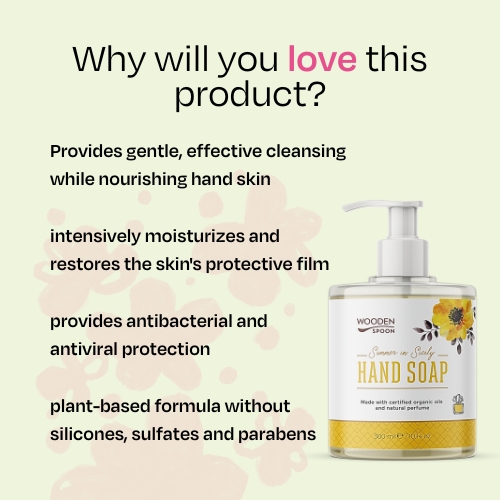 Liquid hand soap "Summer in Sicily" Wooden Spoon 300ml
