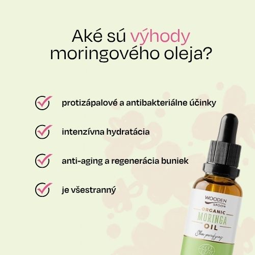 Moringový olej Wooden Spoon 10ml