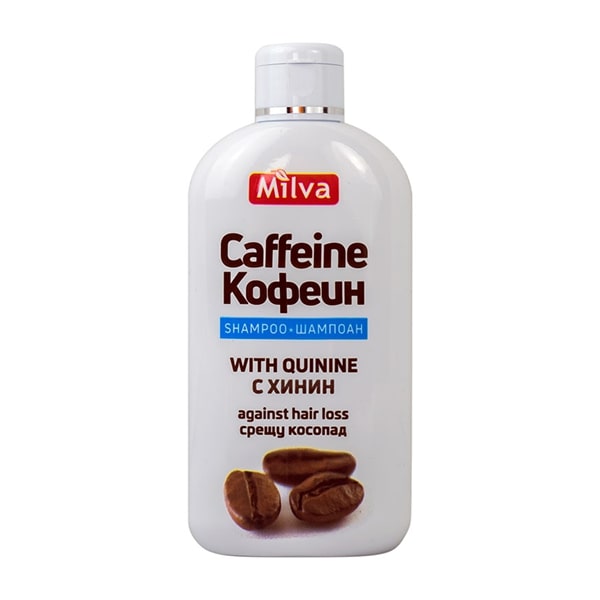 Milva Quinine & Caffeine šampón proti vypadávaniu vlasov a pre podporu ich rastu s kofeínom 200 ml