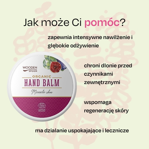 Cudowny balsam do suchych rąk Wooden Spoon 15ml