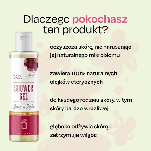 Żel pod prysznic "Spring in Puglia" Wooden Spoon 200ml
