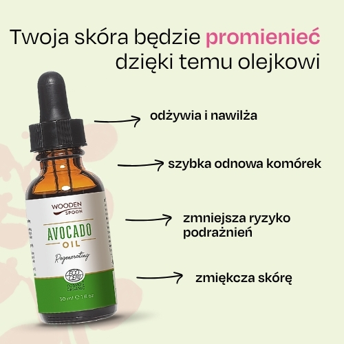 Olej z awokado Wooden Spoon 30 ml