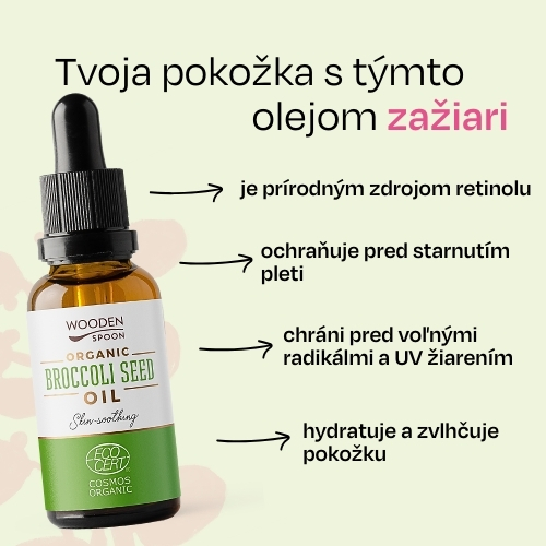 Brokolicový olej Wooden Spoon 10ml