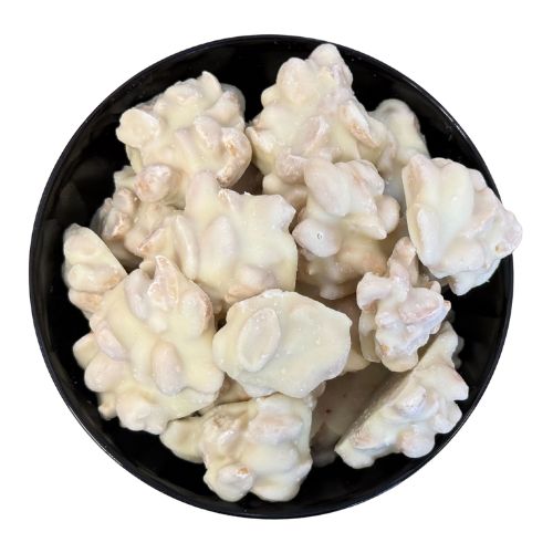 Arašídové hrudky v bielej čokoláde 500g