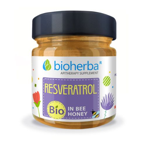 Levně Včelí med - Resveratrol Bioherba 280g