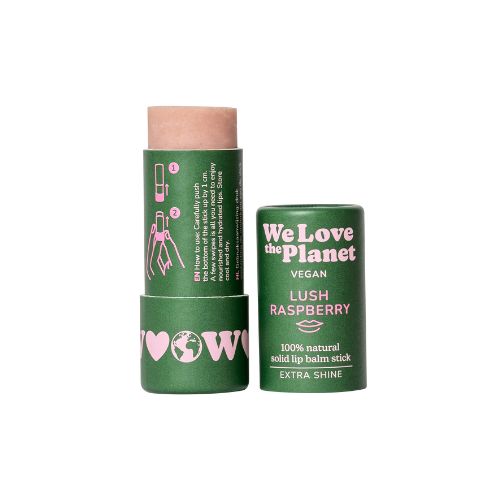 Prírodný balzam na pery Lush Raspberry We Love the Planet 4,9 g