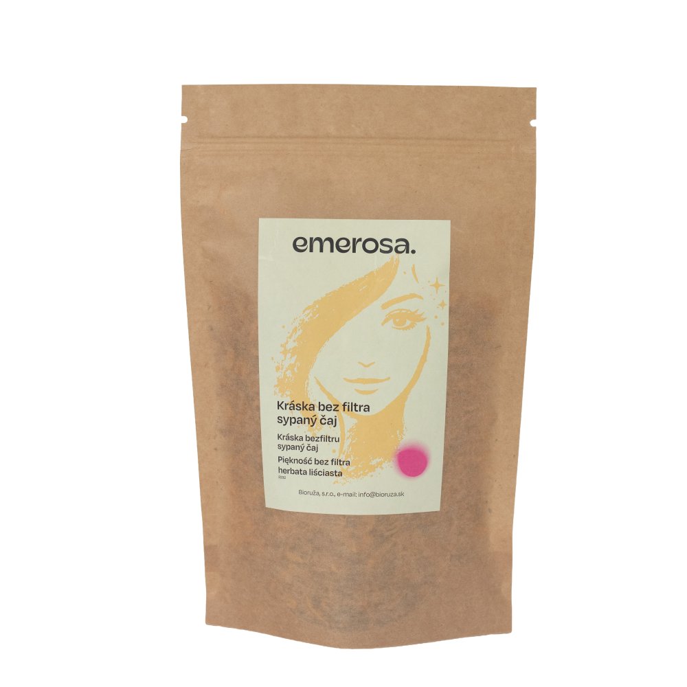 Kráska bez filtra sypaný čaj Emerosa 100g