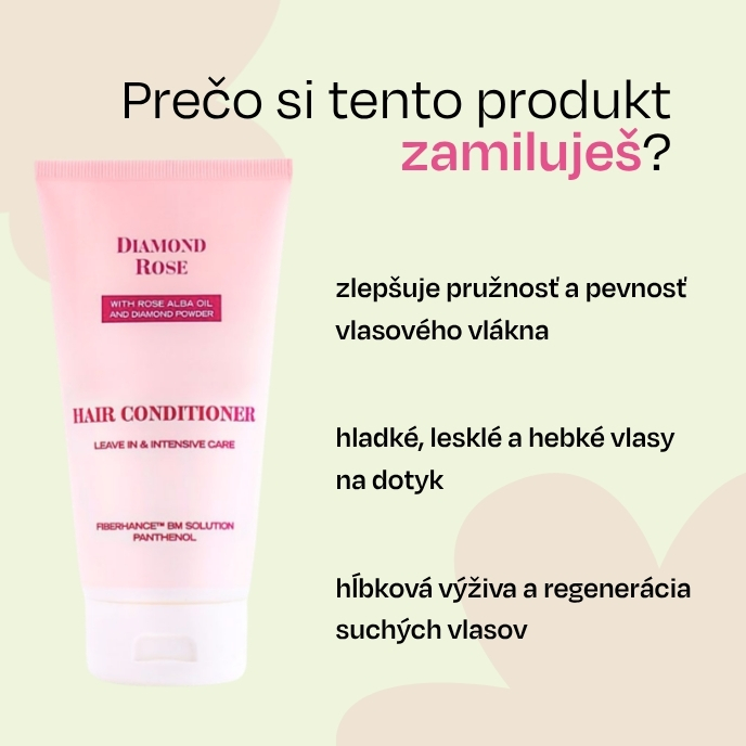 Kondicionér na vlasy Diamond Rose Biofresh 150 ml