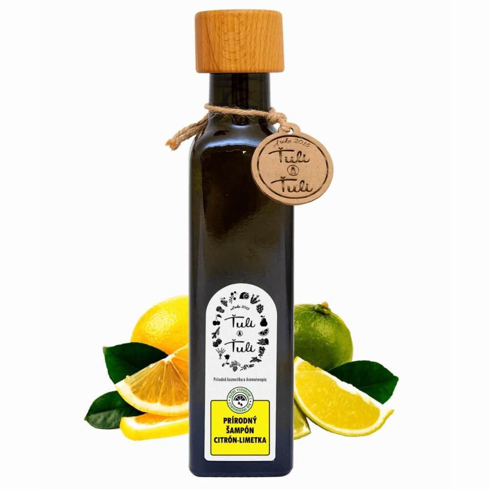 Prírodný šampón citrón-limetka Ťuli a Ťuli 250 ml