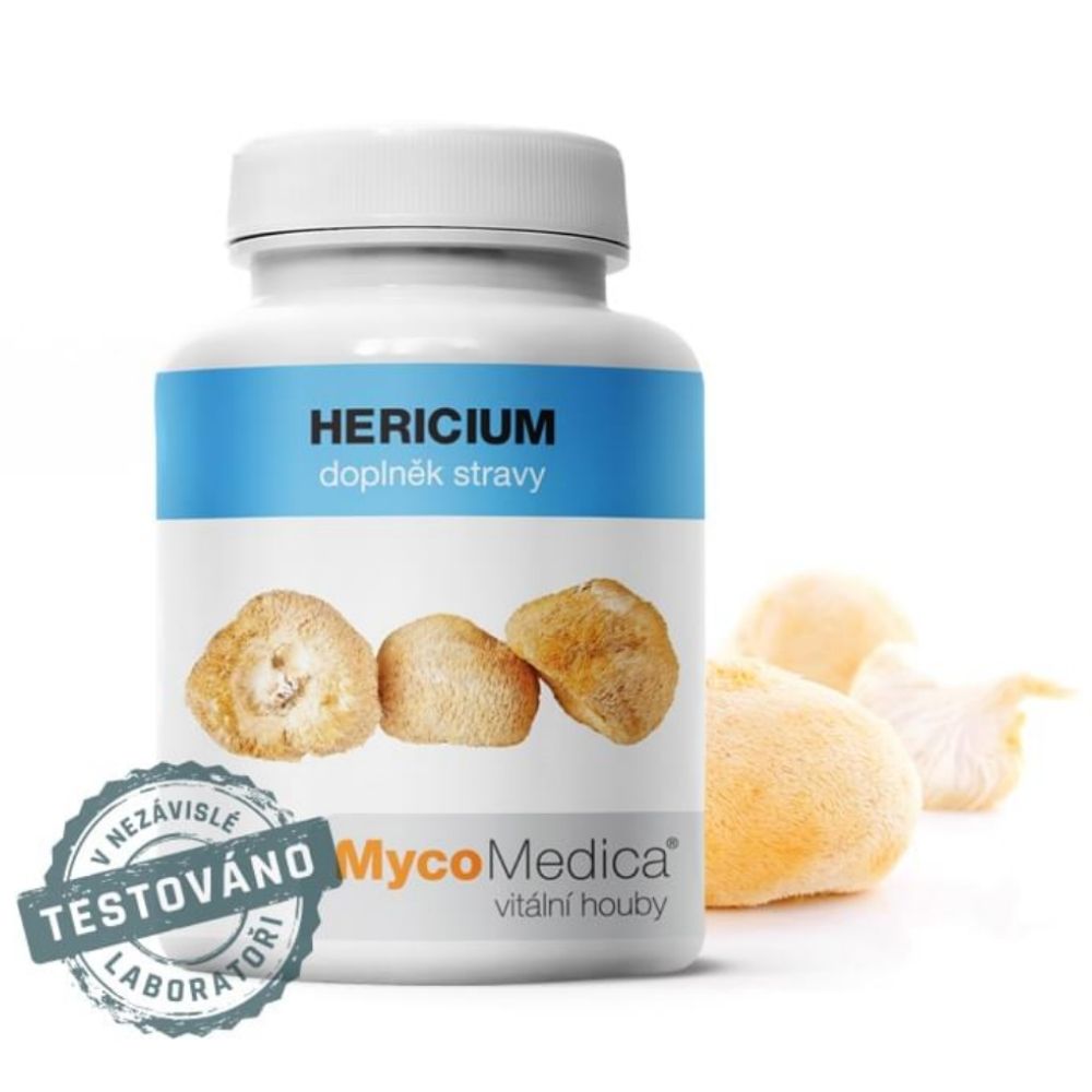 E-shop Hericium v optimálnej koncentrácii MycoMedica 90 rastlinných kapsúl