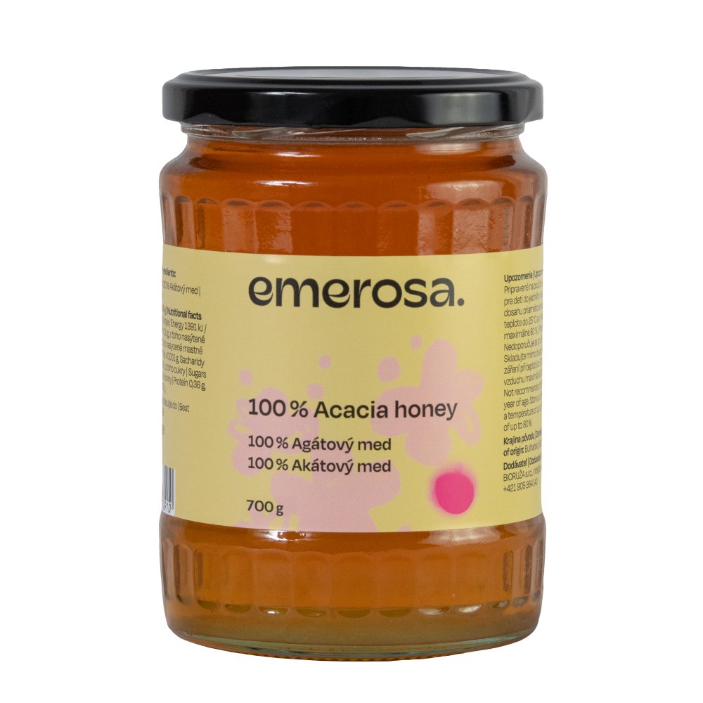 Agátový med Emerosa 700g