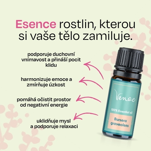 Esenciální olej Palo Santo Venoc 10 ml