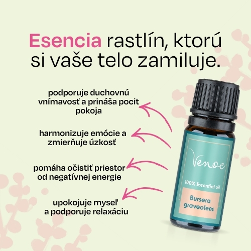 Esenciálny olej Palo Santo Venoc 10 ml