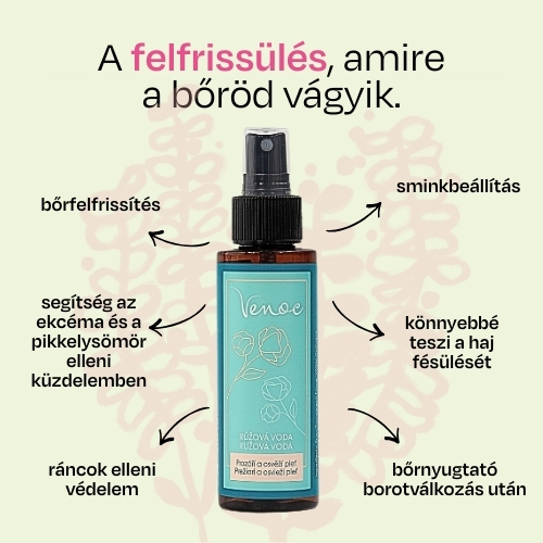 Venoc rózsavíz 100ml