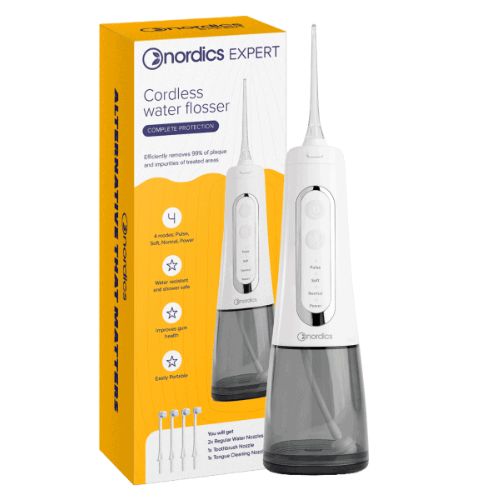 Elektrická ústní sprcha bezdrátová EA139W Nordics Oral Care 300ml