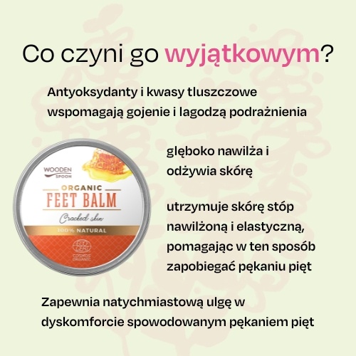 Balsam do stóp "Popękana skóra" Wooden Spoon 15ml próbka