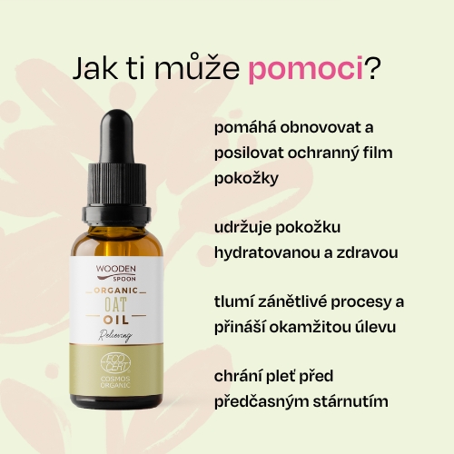 Ovesný olej Wooden Spoon 10ml