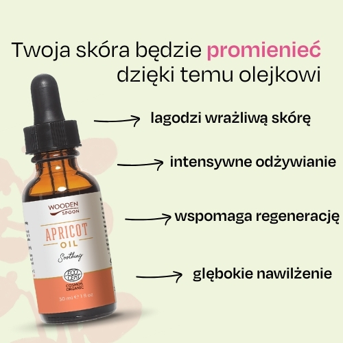 Olejek morelowy Wooden Spoon 30 ml